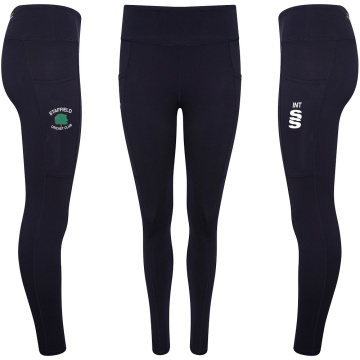 Performance Full Length Leggings : Navy