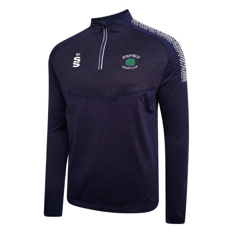 1/4 Zip Dual Performance Top : Navy